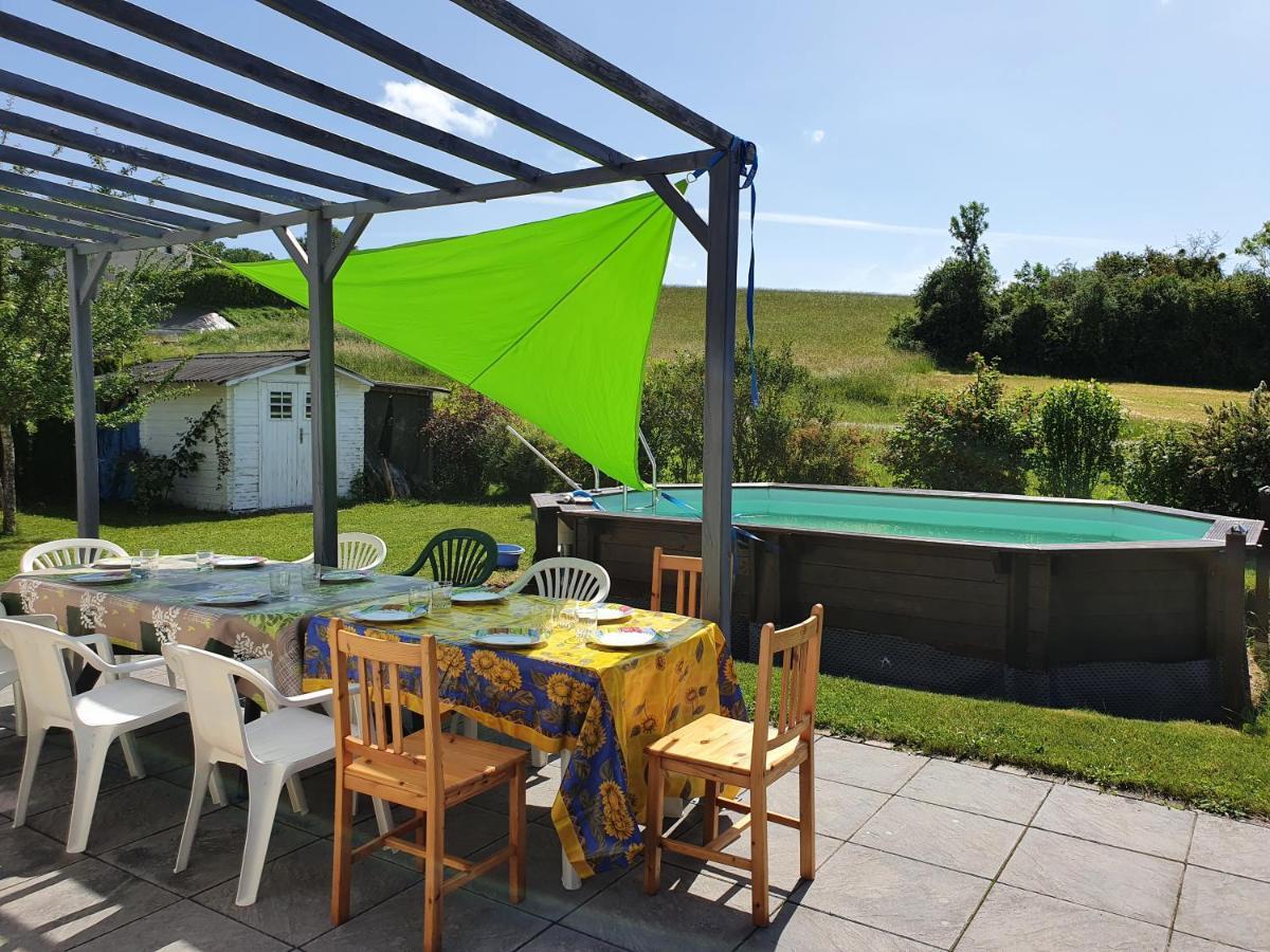 Villa Du Pic Vert 105M2 , 4 Chambres De Plain-Pied Avec Piscine A Montfaucon Montfaucon  外观 照片
